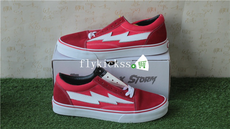 Vans Revenge X Storm Old Skool Red Bottom